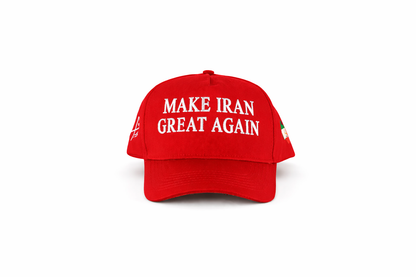 Make Iran Great Again Hat (Pahlavi Signed - Limited Edition) - Red